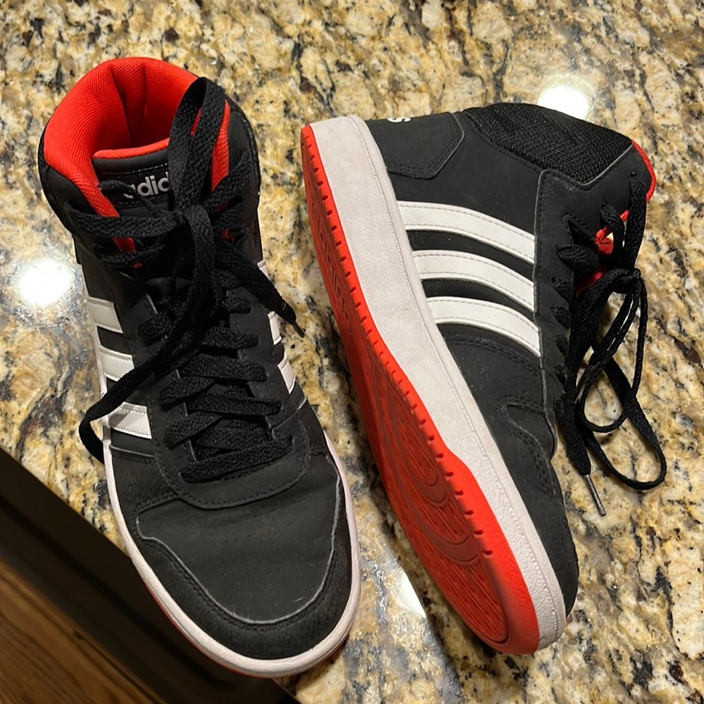 Adidas High Tops Size 6